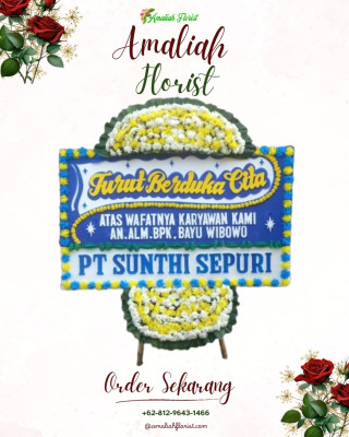 Papan Bunga Duka di Gunturmekar