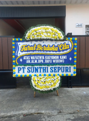 Papan Bunga Duka di Gunturmekar