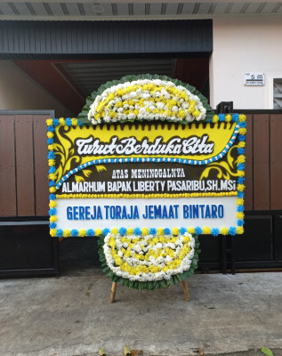 Papan Bunga Duka di Gunturmekar